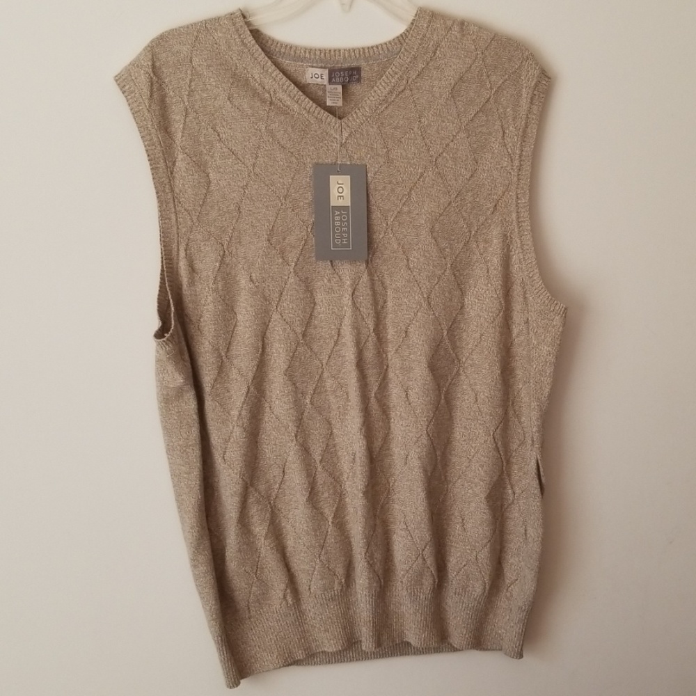 Joseph Abboud sweater vest size Large